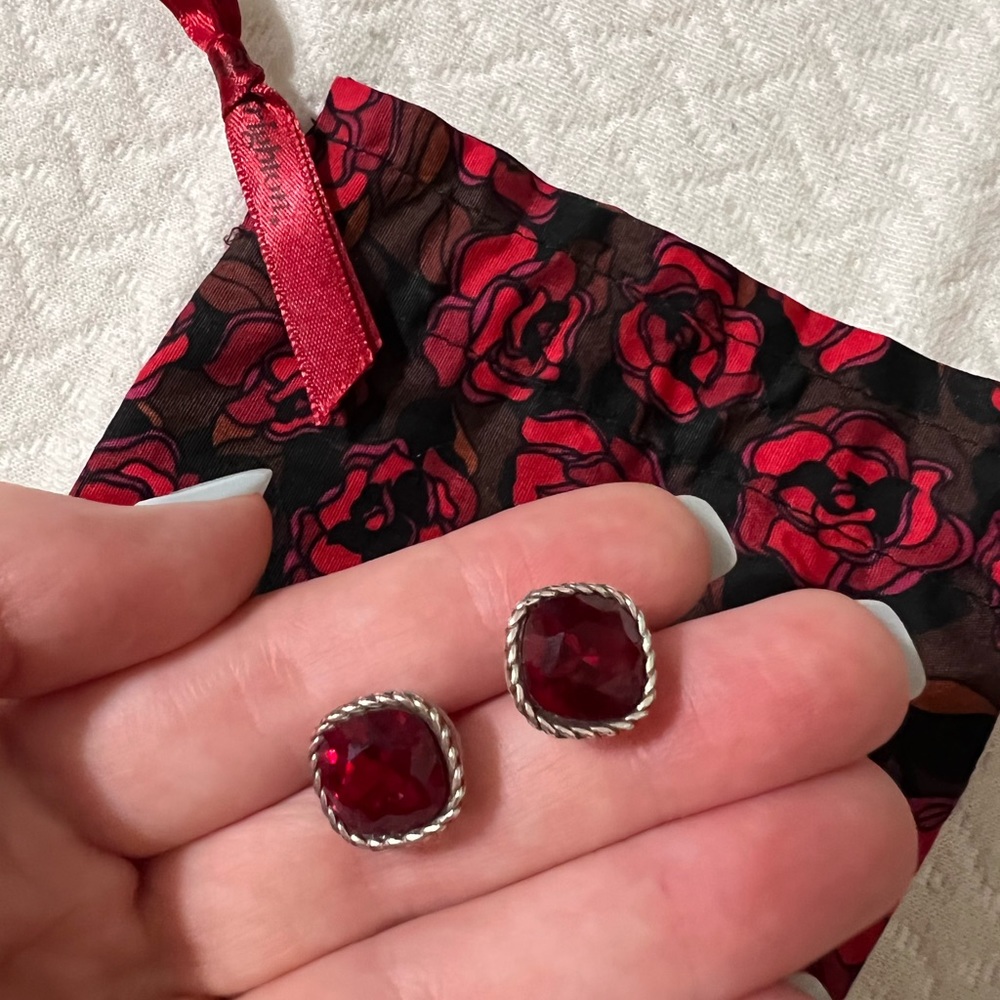 Brighton Red Earrings